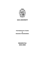 M.Phil/Ph.D in Science - Brochure