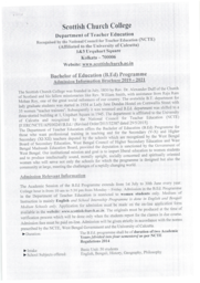 B.Ed - Brochure