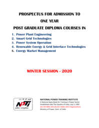 PG Diploma in Engineering - Brochure