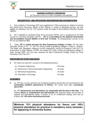 BE/B.Tech - Brochure