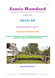 BE/B.Tech - Brochure