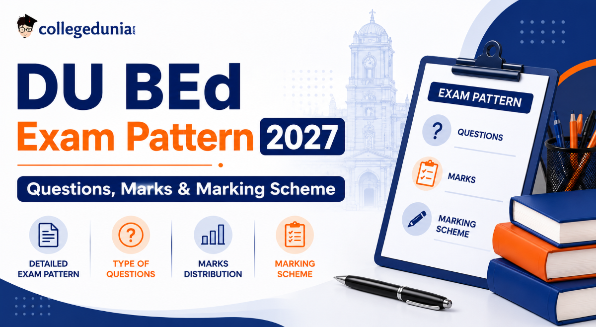 DU B.Ed Exam Pattern 2027