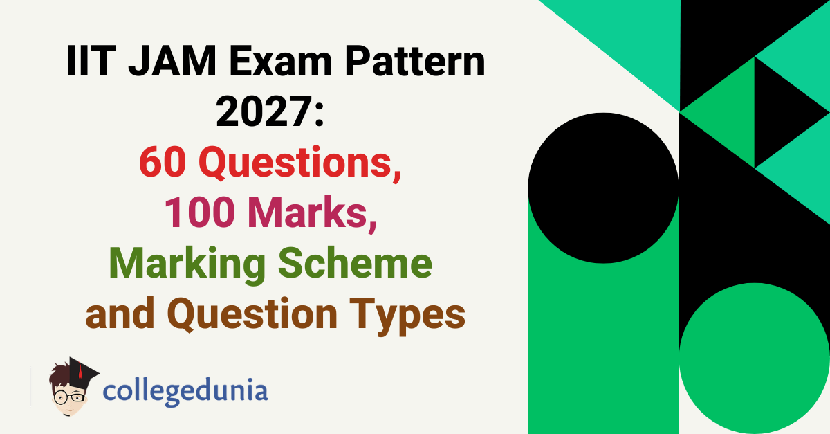 IIT JAM Exam Pattern 2027