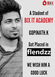 BIX IT ACADEMY - Data Science Training in Chennai Placement photo 2
