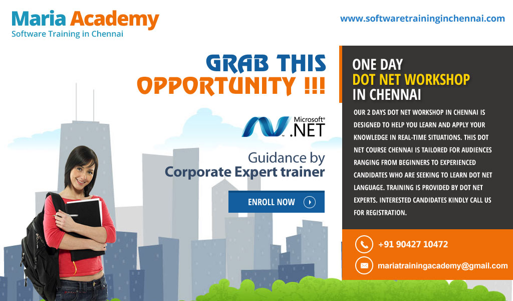 Maria Academy - Dot net training institute in chennai3 Timeline photo 3