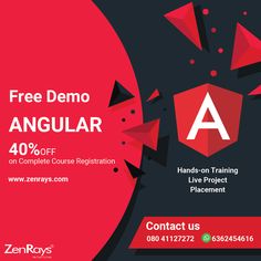 Angular 2+ ..8/9 Training Institute Angular Training System photo 1