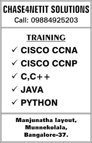 Chase4Net-CCNA,CCNP,JAVA Training Bangalore Courses photo 1