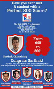 Top-One-Percent Gmat/Gre/Sat Coaching results photo 1