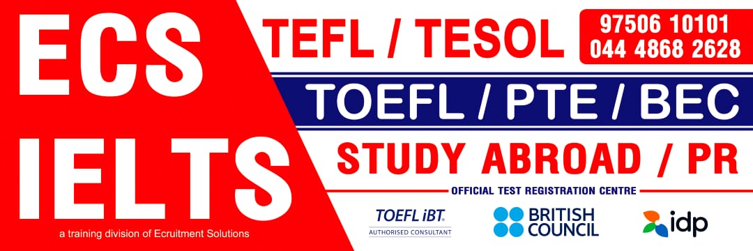ECS IELTS Coaching Centre In Velachery ECS Study Abroad Consultancy photo 4
