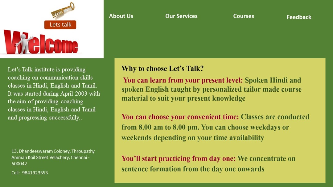 Let's Talk In Chennai Let's Talk In Chennai: Gallery photo 2