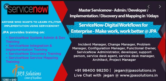 ServiceNow Developer and Admin Training Institute ServiceNow Developer and Admin Training Institute photo 3