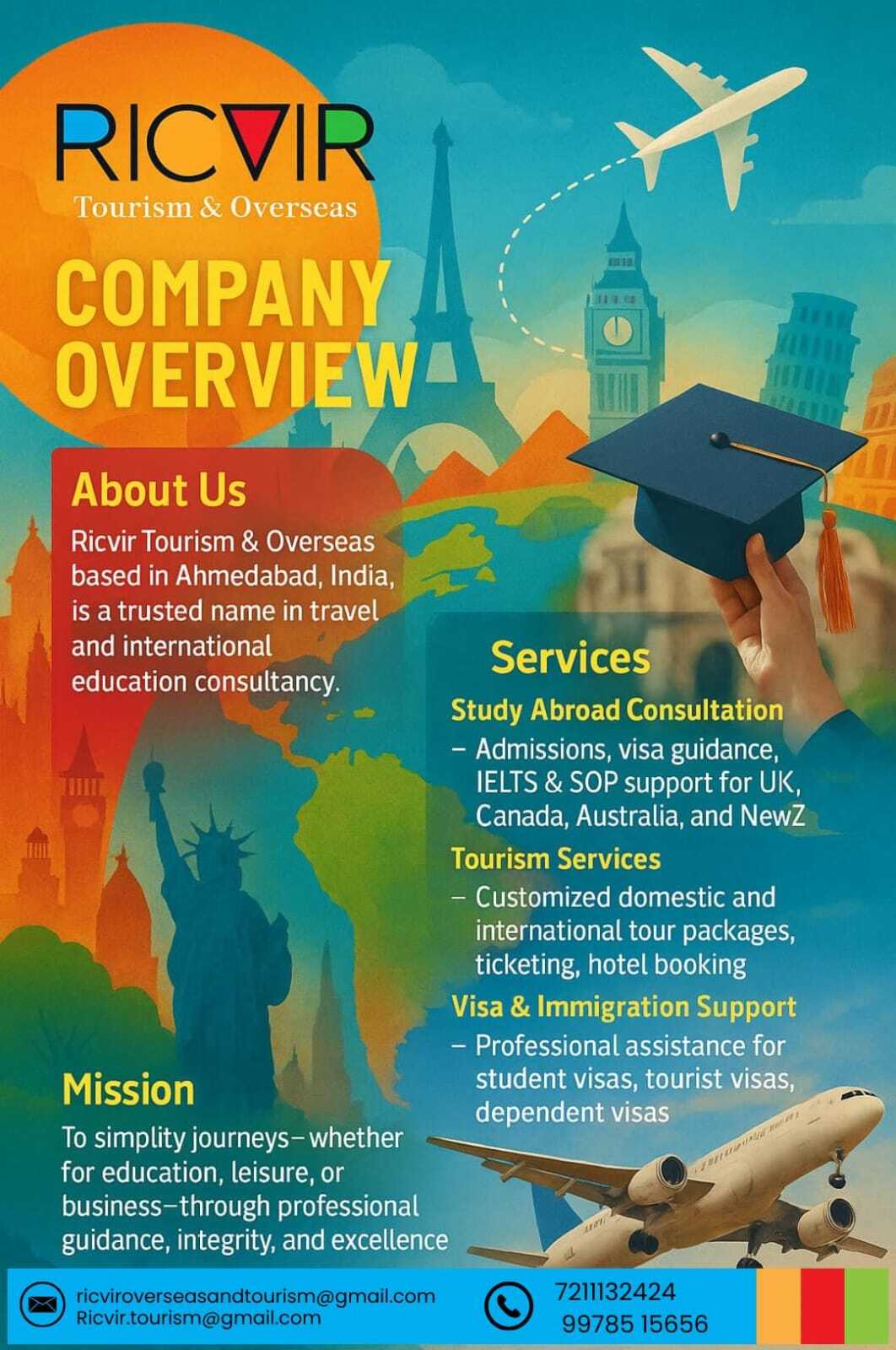 Ricvir Tourism And Overseas Ricvir Tourism And Overseas Consultant photo 5