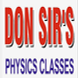 Don Sir's Physics Classes Kolkata: Courses & Fees